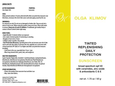 Package Label (Olga 208)
